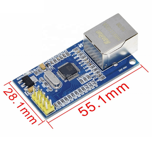 Mô-đun Mạng w5500 đầy đủ phần cứng TCP/IP giao thức ngăn xếp Ethernet 51/STM32 vi điều khiển - Product Image 3