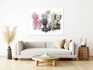 Amour série dessin animé Graffiti ours affiches Pop <span class=keywords><strong>mur</strong></span> Art photos pour impression sur toile peinture à l'huile pour la maison salon décor - Product Image 3