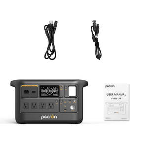 Station d'alimentation portable Pecron F1000LFP 1500W 1004Wh, générateur solaire pour le camping avec prise universelle, en stock aux États-Unis - Product Image 6
