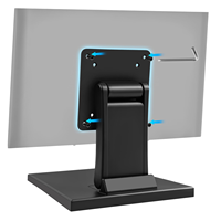 Support d'écran pliable réglable Wearson compatible VESA 75x75 100x100, support de bureau pour moniteur AIO et mini PC
