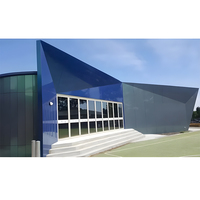 Paneles de Aluminio Dibond Alucobond ACM de 3mm y 4mm, Resistentes al Agua, de Alto Brillo, 4x8 pies, para Revestimiento, Venta al Por Mayor