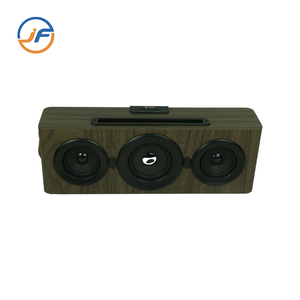 Venta al por mayor de alta calidad estéreo de madera altavoz inalámbrico Smart Home Audio portátil con función táctil - Product Image 1