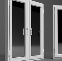 Fenêtres en PVC de haute qualité aux normes européennes pour les maisons Fenêtre à battant en PVC insonorisée