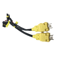 Faisceau de câblage de phare LED, adaptateur de douille H11, câble de conversion 12V Plug and Play pour la mise à niveau des ampoules de phare de voiture