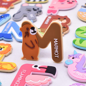 Juguete Educativo para Niños, Imán de Refrigerador con Dibujos Animados de Animales, Rompecabezas de Letras Minúsculas, Juguetes de Madera para Bebés, Rompecabezas Magnético de Madera - Product Image 2