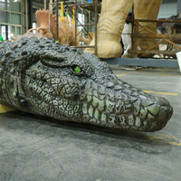 Parc à thème Zoo Exposition Événement Divertissement Robot Animal Costume Crocodile Prop