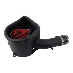 Kit d'admission d'air froid à haut débit pour Audi <span class=keywords><strong>A1</strong></span> 1.4 <span class=keywords><strong>TFSI</strong></span> <span class=keywords><strong>122</strong></span> CV (2010 et plus) (AD-A101) AIM103-BK-RD - Product Image 3