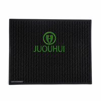 Tapis de service de barre en caoutchouc PVC 18x12 d'épaisseur personnalisable pour les cafés, bars et restaurants Impression de logo personnalisé sur le comptoir