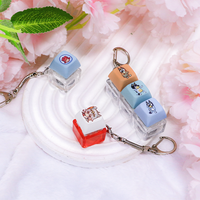 Custom Keychain Keycap Relieve Stress Keycap Keychain Switches Diy Keyboard Keychain Printing logo Design Keyboard