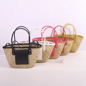 Wholesale New Handwoven Fashion Leisure Vacation Beach Travel Bag Large Capacity Ladies Shopping Bag