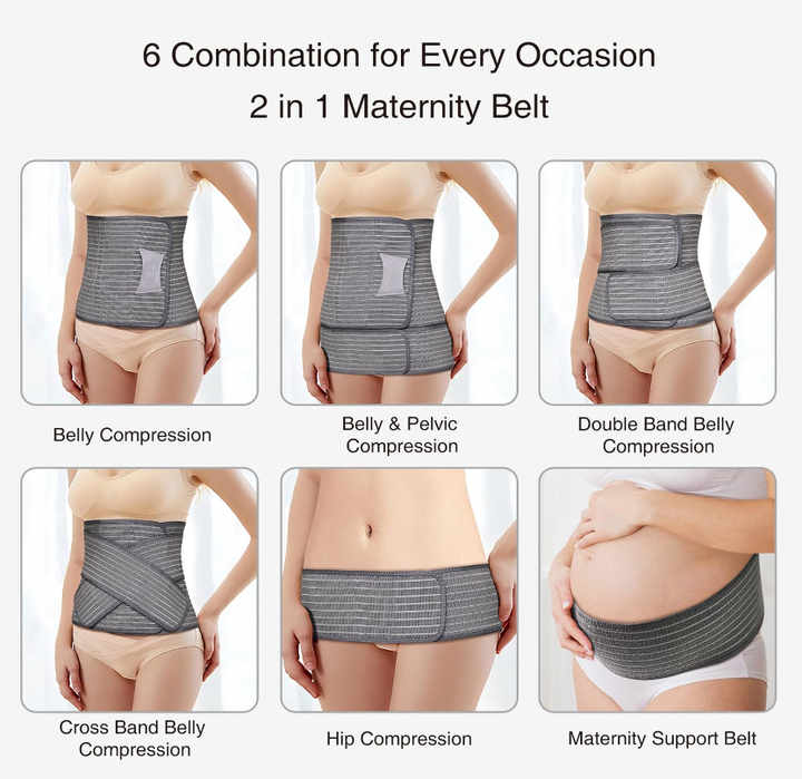 Belly Bandit Postpartum Belly Wrap C-Section Recovery Support