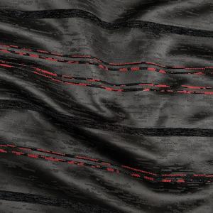 Nais מותאם אישית חדש אופנה משי מבריק שחור 100 פוליאסטר סאטן בד בד לכה עבור גברים בגדים גברים - Product Image 6