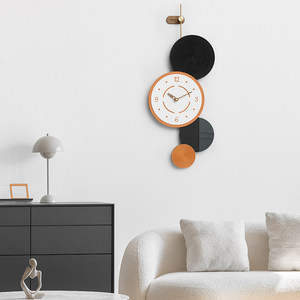 Wall <b>Clock</b> Large Size Round Quartz <b>Battery</b> Powered Living Room Oversized Modern Design - Product Image 2