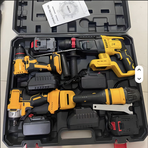 Multifunctional 4 In1 Cordless Tools Portable Herramientas Yellow 18v 20v 21v 48v Tool Sets With Hard Case WK-KC-01 WK-KC-01 - Product Image 1