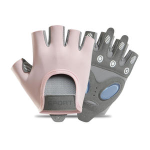 Guantes Deportivos Personalizados Wusi para Yoga, Gimnasio y Fitness, Unisex, para Entrenamiento con Pesas, Medios Dedos, Protección de Palma - Product Image 1