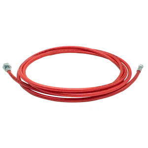 สายฉีดน้ำแรงดันสูงสำหรับล้างรถด้วยตนเอง 5 เมตร 1/4 ถึง 1/2 นิ้ว สีแดง - Product Image 1