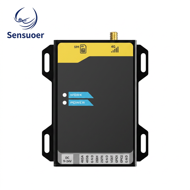 RS232 RS485 4G LTE CAT1 DTU Industrial IoT Data Transmitter 9-24V TCP 4-Channel Remote Monitoring