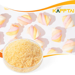 Polvo de gelatina de res hidrolizada transparente Bloom sin sabor, ingredientes de hueso de vaca de pescado comestible Halal, aditivos alimentarios secos en hielo sabrosos - Product Image 2
