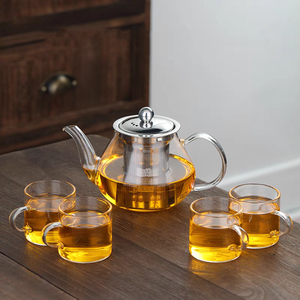 กา<span class=keywords><strong>น</strong></span>้ำชาแก้วบอโรซิลิเกตท<span class=keywords><strong>น</strong></span>ความร้อน ขนาด 20, 30, 40 ออ<span class=keywords><strong>น</strong></span>ซ์ พร้อมฝาปิดและที่กรอง<span class=keywords><strong>ชา</strong></span>สแตนเลส  ใส  สำหรับ<span class=keywords><strong>ช</strong></span>ง<span class=keywords><strong>ชา</strong></span>ที่บ้า<span class=keywords><strong>น</strong></span>  โลโก้สั่งทำได้ - Product Image 2