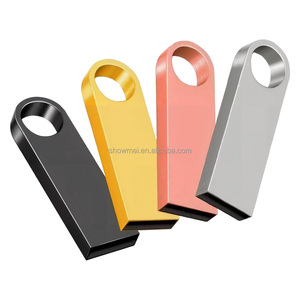 Clé USB 2.0 en métal, clé mémoire USB 2G 4G 8G 16G 32G 64GB, clé USB personnalisée avec logo, mini clé USB - Product Image 1