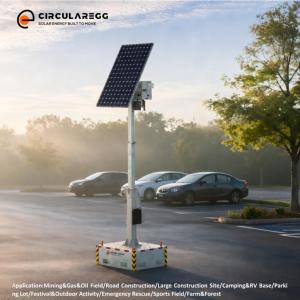 Unidades Limitadas Disponibles: Sistema de Energía Solar, Torre de Luz Solar Portátil Fuera de la Red - Product Image 4