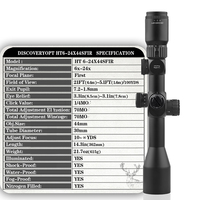 Nouvelle lunette de visée DiscoveryOpt HT GEN2 6-24X44SFIR avec système de verrouillage Mighty Sight, en stock