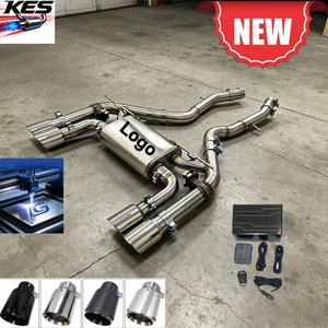Nouveau système d'échappement avec silencieux Valvetronic de type X et télécommande pour <span class=keywords><strong>BMW</strong></span> X5 X6 F15 F16 <span class=keywords><strong>M50i</strong></span> 4.0T OEM et Aftermarket - Product Image 1