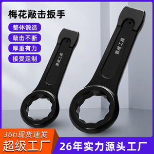 Llave de boca de impacto de alta resistencia Luwei Tools, métrica de 55 mm, grado industrial, acero forjado, tratada térmicamente - Product Image 4