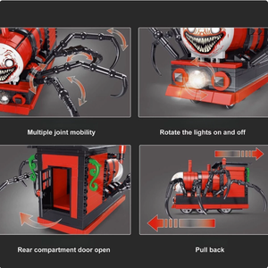 Juego de Construcción de Bloques de Rebote Charles Little Train Spider, Rompecabezas de Ensamblaje para Niños - Product Image 6