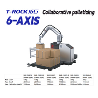 Robot de palettisation industriel, kit de bras robotique collaboratif, charge utile de 25 kg, moteur classé IP67 pour la palettisation et le placement de palettes