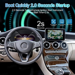 Navihua pour Benz R ML GL G GLE GLS W204 W205 W212 GLK CLS W207 - Tableau de bord LCD numérique pour voiture - Système Linux - Compteur de vitesse automatique - Product Image 4