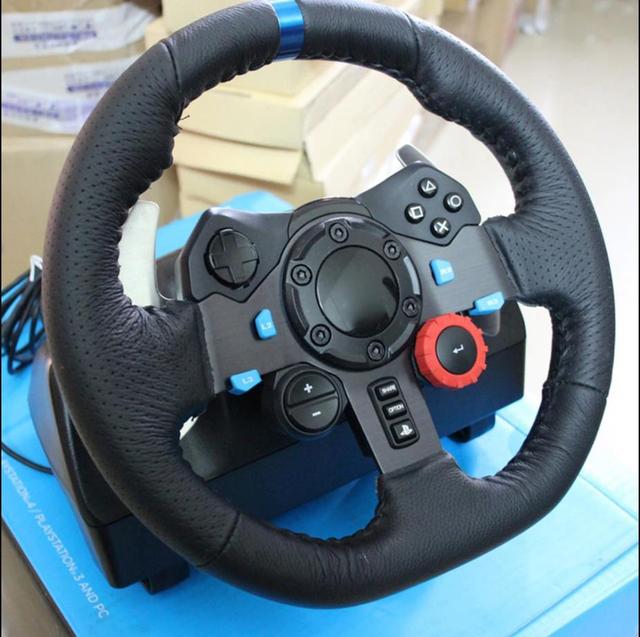 Logi Tech G29 Racing Gaming Wheel with Force Feedback Original New Steering Wheel for PS4 PS3 Xbox Xbox One & PC Model One