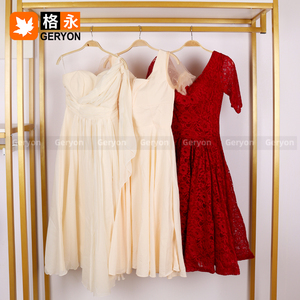 Geryon Vintage Ukay Used Evening Dress Vestido De Noche Formal Luxury <strong>Ball</strong> <strong>Gown</strong> for Women Clean Export Quality in Bales - Product Image 5