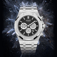 Montre à quartz japonais personnalisée Frost Dust en acier inoxydable montres automatiques de marque privée étanches