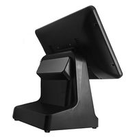 15 pouces pos caisse enregistreuse magasin de machines fenêtres à écran tactile/terminal de point de vente android station-service système de point de vente à vendre