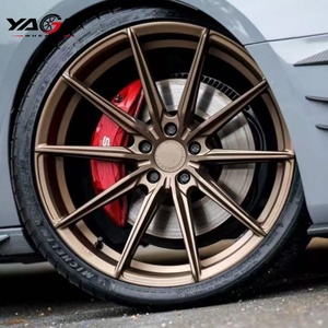 Rines de Auto Forjados Personalizados en Satin Bronze Concave WF CF.3-FF R 18 19 20 21 22 Pulgadas 5x112 5x120 5x114.3 para Audi BMW Benz VW - Product Image 2