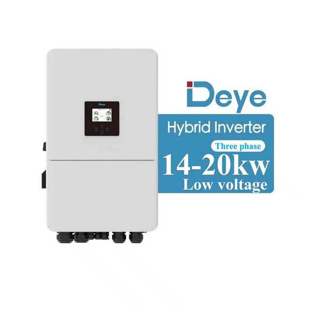 Solar Inverter 20kw Hybrid Solar System Inverter for Three Phase Motors 14/15/16/18/20kw Three Phase Solar Inverter