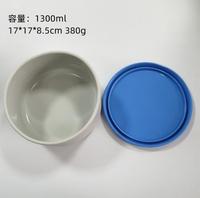 Couvercles de rechange personnalisables écologiques en silicone de qualité alimentaire 100% pour bols et récipients en verre