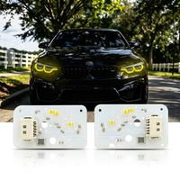 Module LED DRL jaune PCS-D02 CSL pour BMW F80 M3 F82 F83 M4, feux de jour jaunes Angel Eyes 2018-2020