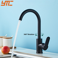 Robinet commercial à poignée unique, robinet de cuisine moderne en acier inoxydable à sortie extractible, robinets de cuisine pour robinet de cuisine