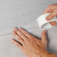 Tissu de maille en fibre de verre pour fissures murales Renfort en plâtre en fibre de verre Ruban de renfort en fibre de verre