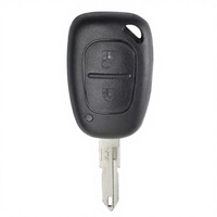 Keyecu 433 MHz PCF7946 Télécommande de voiture à 2 boutons pour Traffic Master Vivaro Movano Kangoo 2003-2013