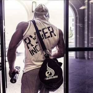 KWO-Débardeur de sport en coton blanc, respirant, drôle, musculation, musculation, spandex, streetwear, Xxl - Product Image 4