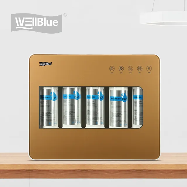 Hete Verkoop Op Maat Gemaakt Alkalisch Uf Waterfiltersysteem Praktisch Alkalisch Water Ionenfilter 5 Filter Watersysteem