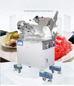 14 inch dual-động cơ dọc full-tự động thương mại thịt Slicer đông lạnh thịt cừu thịt bò Máy cắt - Product Image 2