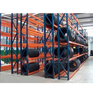 Rack Storage Warehouse Storage Tire Display Rack Heavy Duty Warehouse Tire Pallet Rack Tyre Display Stand