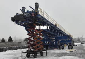 Apilador eléctrico de transporte móvil flexible apilador radial telescópico - Product Image 2