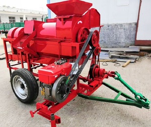 Tốt Công suất lúa mì đập máy/đa chức năng DIESEL tự động lúa Miến đậu nành tuốt lúa Mung đậu tuốt lúa máy - Product Image 6