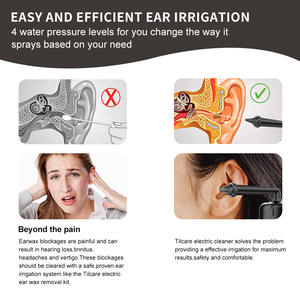 Bycare Hot Portable Intelligent Entièrement Automatique Électrique Nettoyeur D'oreille Oreille Rinçage Dispositif De Nettoyage Cire D'oreille Nettoyeur De Canal D'oreille IPX6 - Product Image 5