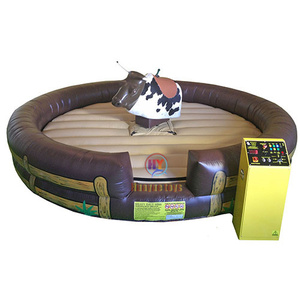 Juego de deportes al aire libre de fábrica para niños, juguete de montar en <span class=keywords><strong>toro</strong></span> mecánico inflable, precio de <span class=keywords><strong>Toro</strong></span>, equipo de construcción - Product Image 2